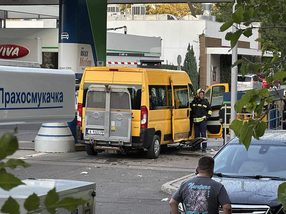 бензиностанция инцидент Бургас