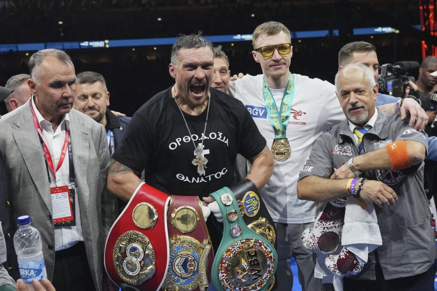 Олександър Усик Даниел Дюбоа1