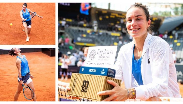 Лоис Буасон Хамбург - Екзекуторката на първата ни ракета взе паметна титла в Хамбург