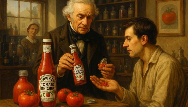 кетчуп - ТОАЛЕТНИ ДРАМИ: Кетчупът лекувал диария?!