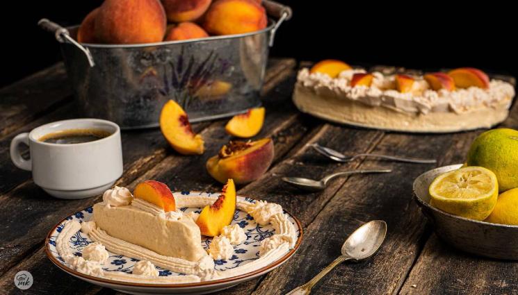 рецепти - Гответе с matekitchen.com: Парфе от праскови или барчета с кокос и къпини - бързи и леки плодови десерти (ВИДЕО)