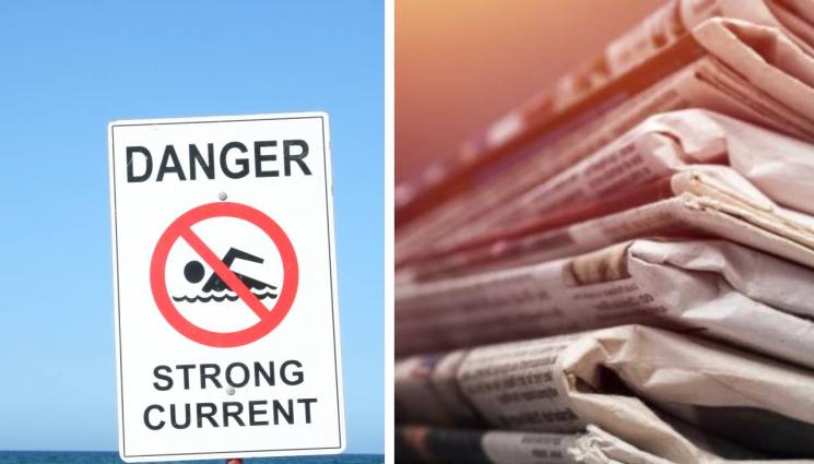 мъртво течениеВестник - Мъртвак дебне Черноморието!