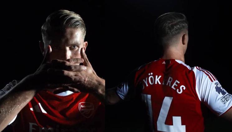 Виктор Гьокереш Арсенал - Машина за голове, но и за пари. Виктор Гьокереш чупи рекорди по най-много продадени фланелки, без дори да стъпи на терена