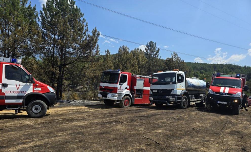 Четири са местата, представляващи особен интерес за щаба – пожарът