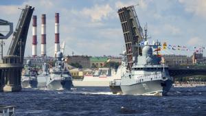 военноморски парад Русия