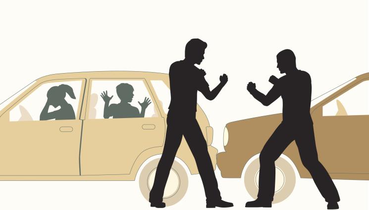 катастрофа бой - МЕЛЕ СЛЕД МЕЛЕТО: Зверски бой и смачкани ламарини!