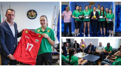 Иван Нешев национален отбор по волейбол за девойки до 19