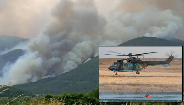 d - Критична е ситуацията в Благоевградско и Ямболско, хеликоптери „Блек хоук“ борят стихията (СНИМКИ)