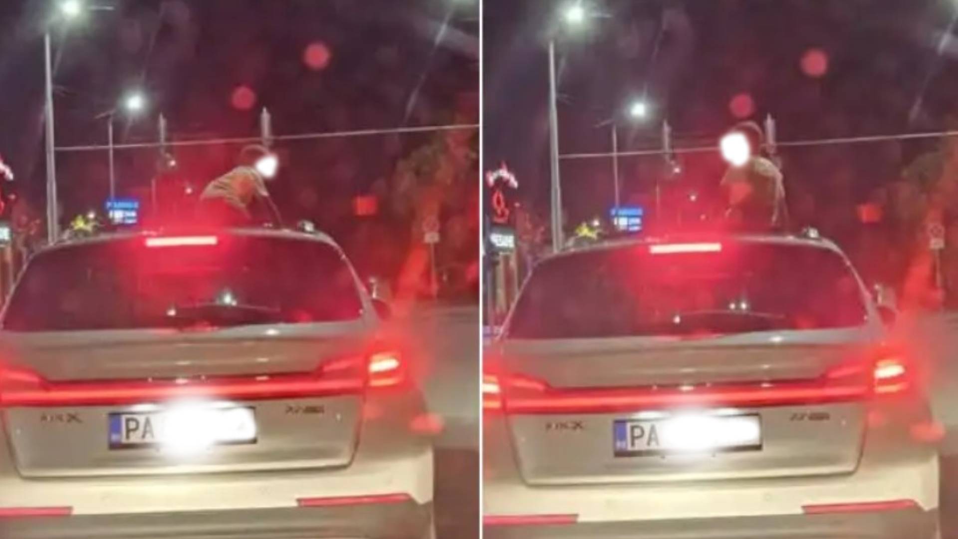 дете върху кола