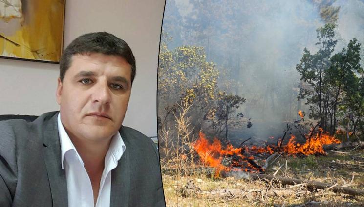 Емил Илиев - Кметът на община Струмяни Емил Илиев пред 