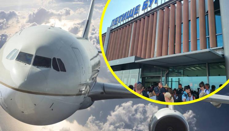 летище Бургас - В РАЗГАРА НА ЛЯТОТО: Бунт на летище Бургас!