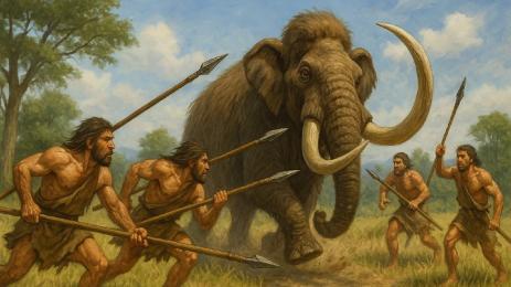 ловци праисторически ловец