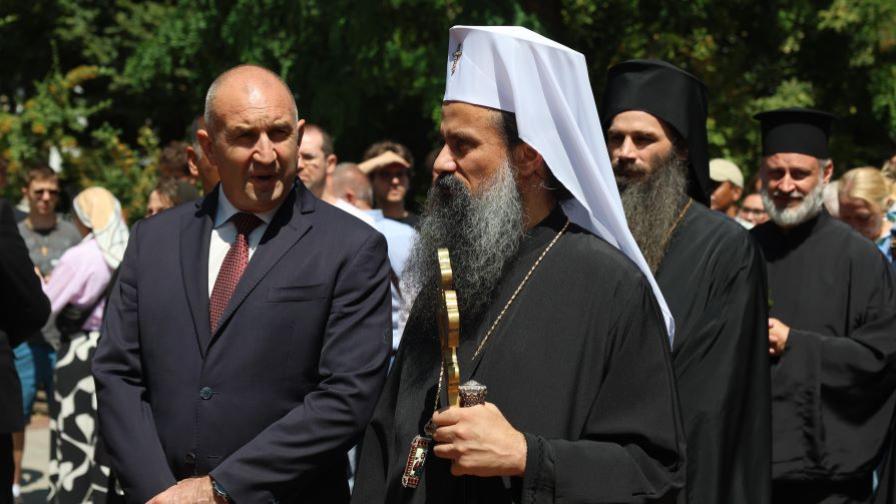 <p>Президентът и патриархът дадоха началото на обща инициатива</p>