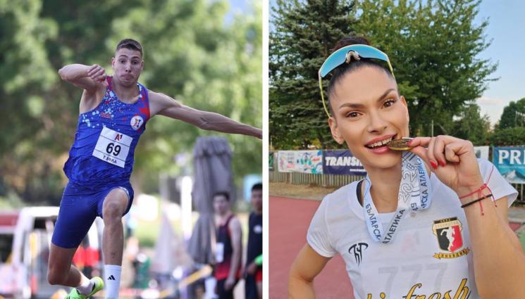 лека атлетика - Саръбоюков и Петрова с титлите на троен скок у нас