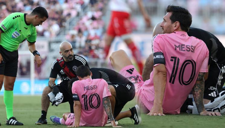 Меси контузия Интер Маями Некакса - Сакатлък: Меси изгоря с контузия още в 11-та мин. при победа на Интер