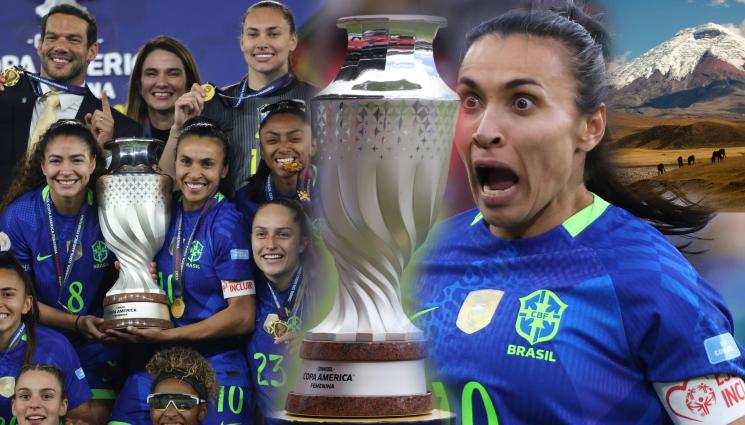 Марта Бразилия Еквадор Кито Копа Америка - С алпинистки хъс: На над 2800 м височина бразилките биха дузпата на Колумбия