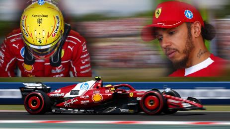 Люис Хамилтън Унгария Фераре