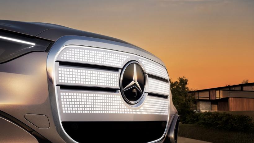 Mercedes Benz GLC радиаторна решетка емблема звезда