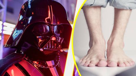 Дарт Вейдър крака