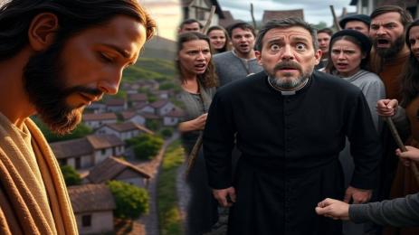 Христос поп селяни