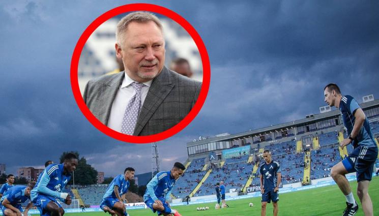 Левски Сабах - Легенда на съветския футбол води Сабах в София