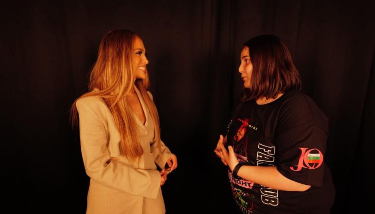 т - Джей Ло сбъдна мечтата на БГ фенка!