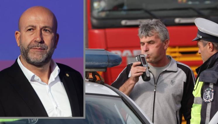 Богдан Милчев - Богдан Милчев от Института за пътна безопасност пред 