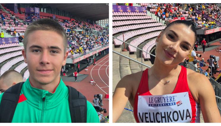Стилиян Орлинов Радина Великчова лека атлетика - Имаме финалист на европейското по лека атлетика!
