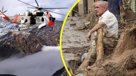 хималаи потоп хеликоптер