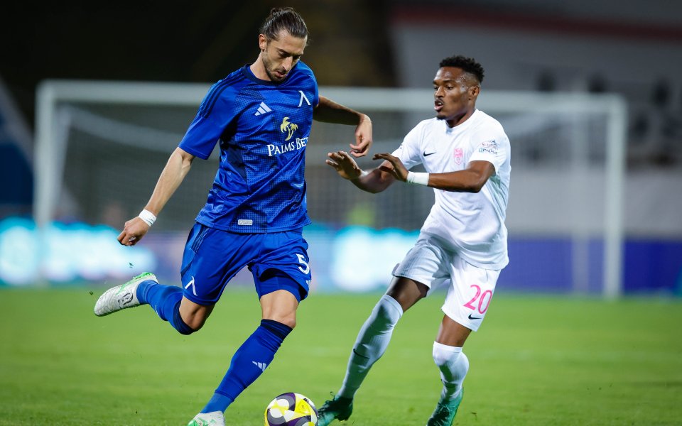 Българският вицешампион Левски постигна първа победа в Европа този сезон