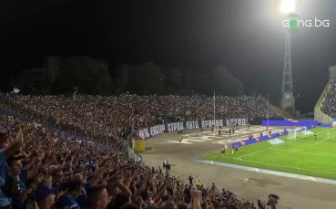Уникалната радост на феновете на Левски след победния гол на Боби Рупанов (видео)