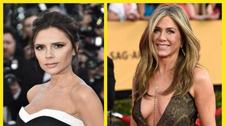 Виктория Бекъм и Дженифър Анистън