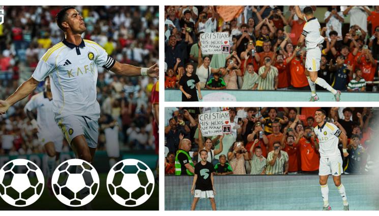 Кристиано Роналдо Ал Насър хеттрик - Нечовекът CR7 вкара 67-ия си хеттрик!