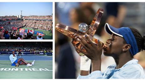 Виктория Мбоко тенис Открито на Канада