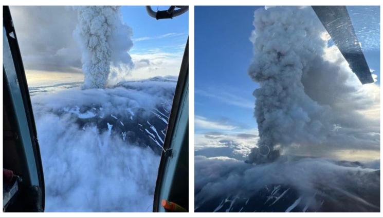 в - СТРАХОВИТО: Вулкан се събуди след 600 години! (ВИДЕО)