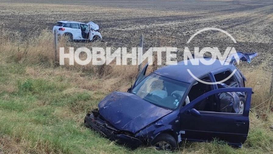 Тежка катастрофа на АМ „Тракия”, пострадаха деца