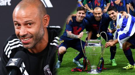 Масчерано Меси Барселона Луис Суарес