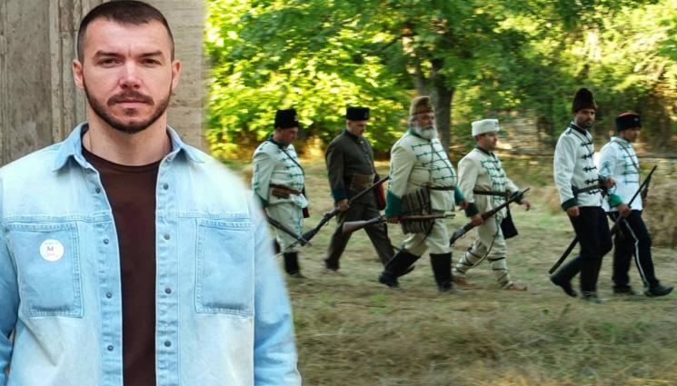 Виктор Комбов Стефан Караджа - Историкът Виктор Комбов пред 