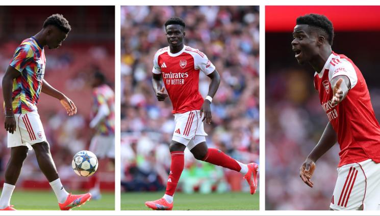 Букайо Сака - Арсенал позлатява Букайо