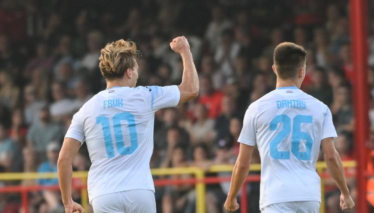 Риека - Доминик Янков и Риека се събудиха в Ирландия и стигнаха до плейофа за влизане в Лига Европа