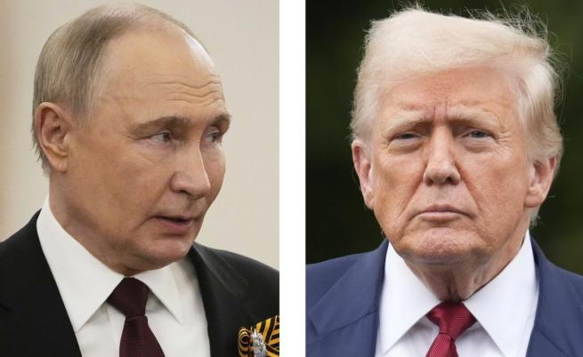  Владимир Путин и Доналд Тръмп 