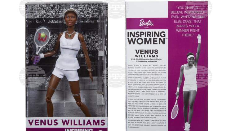 Винъс Уилямс - Винъс Уилямс ще има нова кукла Барби с лика си