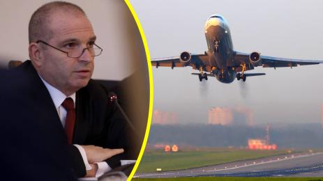 Гроздан Караджов самолет