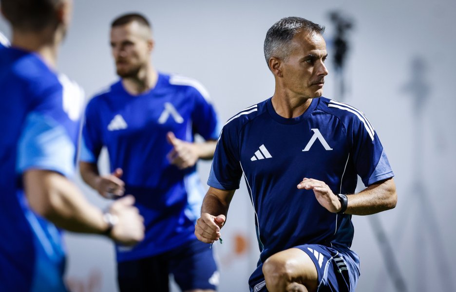 Тренировка на Левски1