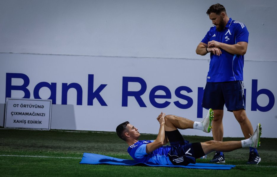 Тренировка на Левски1