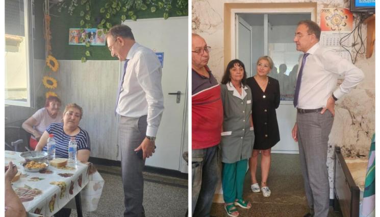 Борислав Гузанов - АКЦИЯ ИЛИ ПИАР: Гуцанов с изненадваща проверка на дом за хора с деменция