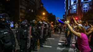 Сърбия протест срещу Вучич