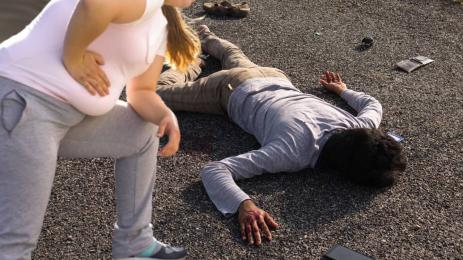 дебела жена