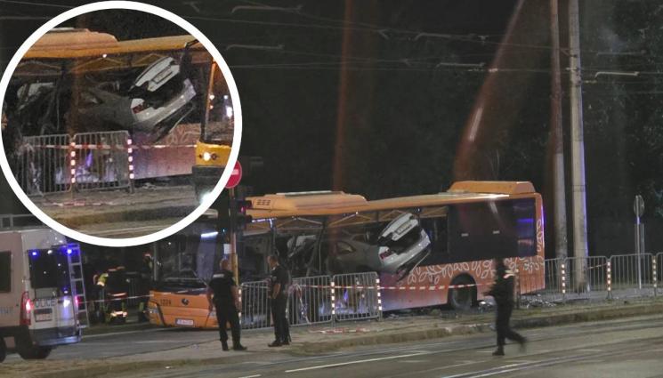 катастрофа София - 5 МИНУТИ ПРЕДИ КАТАСТРОФАТА: Виктор с фиш, преди да се забие в рейса