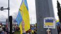 Жителите на Аляска посрещнаха Путин с украински знамена
